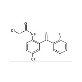 2-chloro-N-[4-chloro-2-(2-fluorobenzoyl)phenyl]acetamide