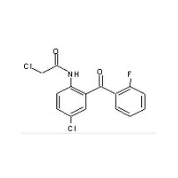 2-chloro-N-[4-chloro-2-(2-fluorobenzoyl)phenyl]acetamide