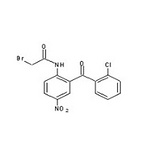 2-(2-Bromoacetamido)-5-Nitro-2'-Chlorobenzophenone