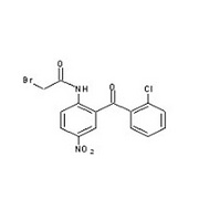 2-(2-Bromoacetamido)-5-Nitro-2'-Chlorobenzophenone