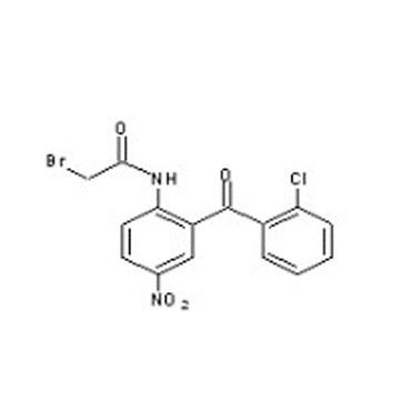 2-(2-Bromoacetamido)-5-Nitro-2'-Chlorobenzophenone