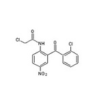 2-(2-Chloroacetamido)-5-nitro-2'-chlorobenzophenone