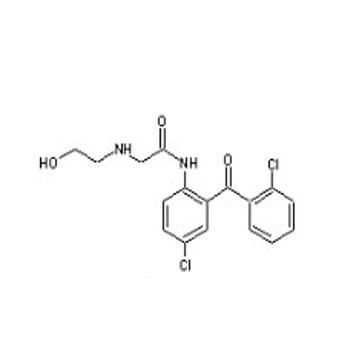 2-(hydroethylamino) acetamido-2 ', 5-dichlorobenzophenone