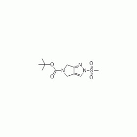 2-(Methylsulfonyl)-2,6-dihydropyrrolo[3,4-c]pyrazole-5(4H)-carboxylic acid tert-butyl ester