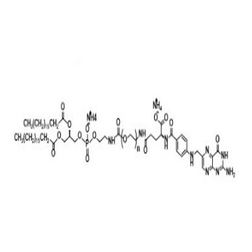 1,2-distearoyl-sn-glycero-3-phosphoethanolamine-N-[folate(polyethylene glycol)], ammonium salt
