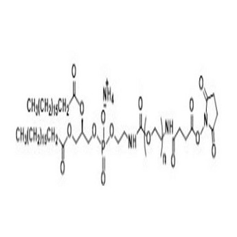 1,2-distearoyl-sn-glycero-3-phosphoethanolamine-N-[N-succinimidyl succinate(polyethylene glycol)], a