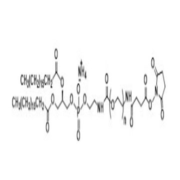 1,2-distearoyl-sn-glycero-3-phosphoethanolamine-N-[N-succinimidyl succinate(polyethylene glycol)], a