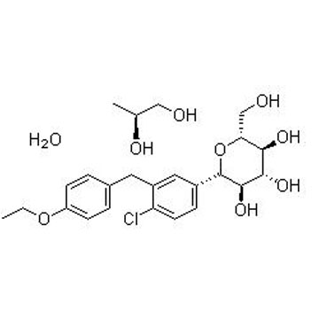 Dapagliflozin propylene glycolate hydrate