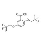 2,5-Bis(2,2,2-trifluoroethoxy)benzoic acid