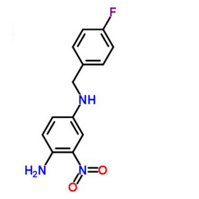 2-Amino-5-[(4-fluorobenzyl)amino]-1-nitrobenzene