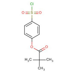 Propanoic acid, 2,2-dimethyl-, 4-(chlorosulfonyl)phenyl ester