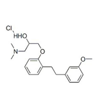 1-(Dimethylamino)-3-[2-[2-(3-methoxyphenyl)ethyl]phenoxy]-2-propanol hydrochloride