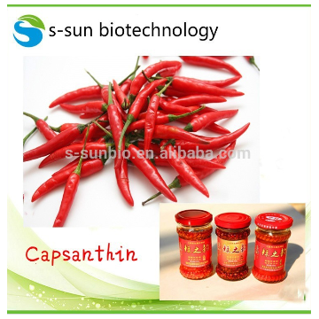 Natural food additive red chili pepper extract capsanthin paprika red 