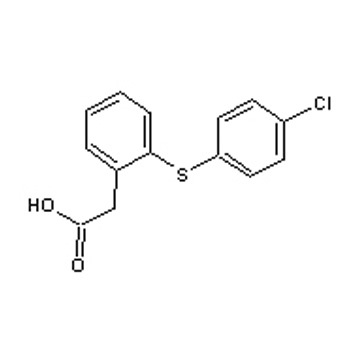 (Benzeneacetic acid,2-[(4-chlorophenyl)thio]- )