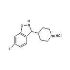 6-Fluoro-3-(4-piperidinyl)-1,2-benzisoxazole HCl