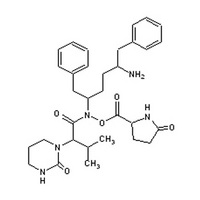 N-(4-Amino-1-benzyl-3-hydroxy-5-phenyl-pentyl)-3-methyl-2-(2-oxo-tetrahydro-pyrimidin-1-yl)-butyrami