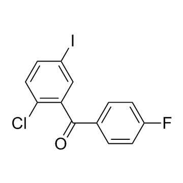 Methanone, (2-chloro-5-iodophenyl)(4-fluorophenyl)-  