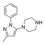 Piperazine, 1-(3-methyl-1-phenyl-1H-pyrazol-5-yl)-