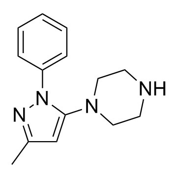 Piperazine, 1-(3-methyl-1-phenyl-1H-pyrazol-5-yl)-