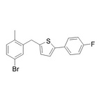 Thiophene, 2-[(5-bromo-2-methylphenyl)methyl]-5-(4-fluorophenyl)-