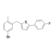 Thiophene, 2-[(5-bromo-2-methylphenyl)methyl]-5-(4-fluorophenyl)-