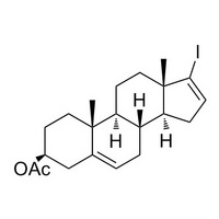 17-Iodoandrosta-5,16-dien-3beta-acetate ester