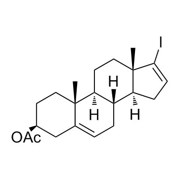 17-Iodoandrosta-5,16-dien-3beta-acetate ester