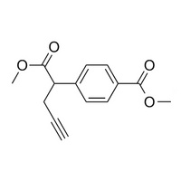 Benzeneacetic acid, 4-(methoxycarbonyl)-α-2-propyn-1-yl-, methyl ester