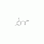 2-(2-Fluoro-4-methylphenyl)acetic acid