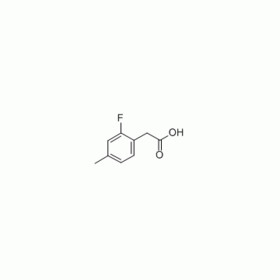 2-(2-Fluoro-4-methylphenyl)acetic acid