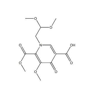 CAS 1335210-23-5, 1-(2,2-diMethoxyethyl)-5-Methoxy-6-(Methoxycarbonyl)-4-oxo-1,4-dihydropyridine-3-c