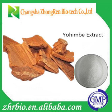 High quality Yohimbine hcl / Yohimbine 98% / Yohimbe Bark extract Powder