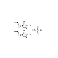 (1R,2S)-1-Amino-2-ethenyl-cyclopropanecarboxylic acid ethyl ester hemisulfate