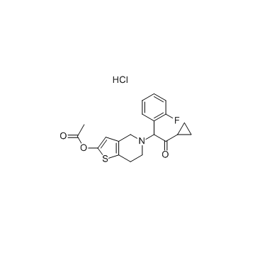Prasugrel Hydrochloride(UNII-G89JQ59I13) CAS 389574-19-0