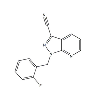 1-(2-fluorobenzyl)-1H-pyrazolo[3,4-b]pyridine-3-carbonitrile CAS 256376-65-5