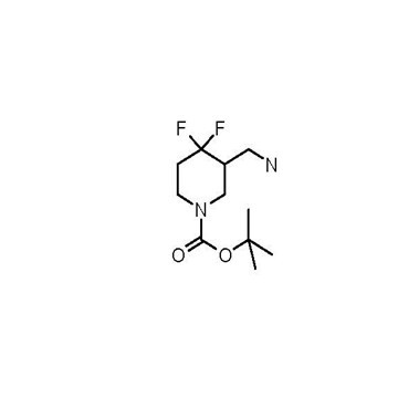tert-butyl 3-(aminomethyl)-4,4-difluoropiperidine-1-carboxylate