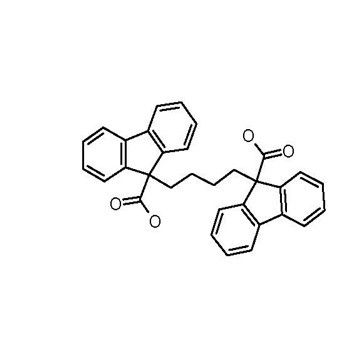 9,9'-(butane-1,4-diyl)bis(9H-fluorene-9-carboxylic acid)