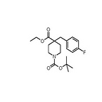 1-tert-butyl 4-ethyl 4-(4-fluorobenzyl)piperidine-1,4-dicarboxylate(with Methy ester analog)