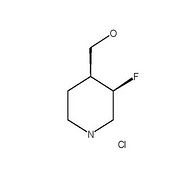 Cis-3-fluoropiperidin-4-yl)methanol hydrochloride