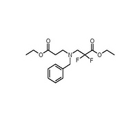 ethyl 3-(benzyl(3-ethoxy-3-oxopropyl)amino)-2,2-difluoropropanoate