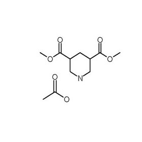 dimethyl piperidine-3,5-dicarboxylate acetate