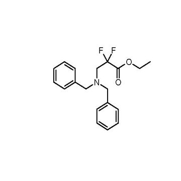 ethyl 3-(dibenzylamino)-2,2-difluoropropanoate