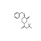 TERT-BUTYL 3,4-CIS-4-(BENZYLAMINO)-3-FLUOROPIPERIDINE-1-CARBOXYLATE RACEMATE