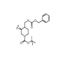 tert-butyl 4-((benzyloxycarbonylamino)methyl)-3,3-difluoropiperidine-1-carboxylate