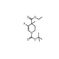 1-tert-butyl 4-ethyl 5-fluoro-4-methyl-3,4-dihydropyridine-1,4(2H)-dicarboxylate