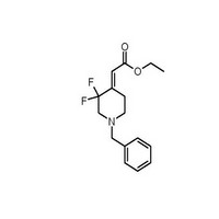 ethyl 2-(1-benzyl-3,3-difluoropiperidin-4-ylidene)acetate