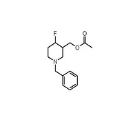 (1-benzyl-4-fluoropiperidin-3-yl)methyl acetate