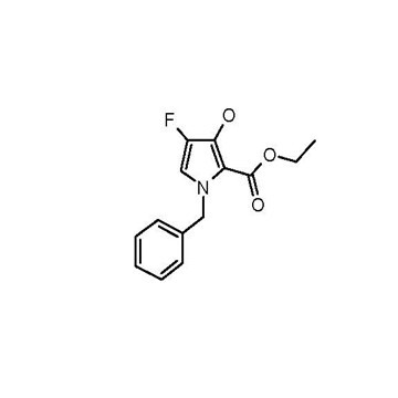 ethyl 1-benzyl-4-fluoro-3-hydroxy-1H-pyrrole-2-carboxylate