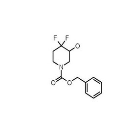 benzyl 4,4-difluoro-3-hydroxypiperidine-1-carboxylate