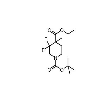 1-tert-butyl 4-ethyl 3,3-difluoro-4-methylpiperidine-1,4-dicarboxylate